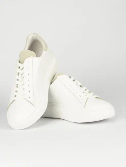 Sneakers pelle bianco