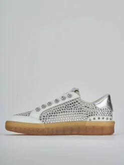 Sneakers pelle bianco