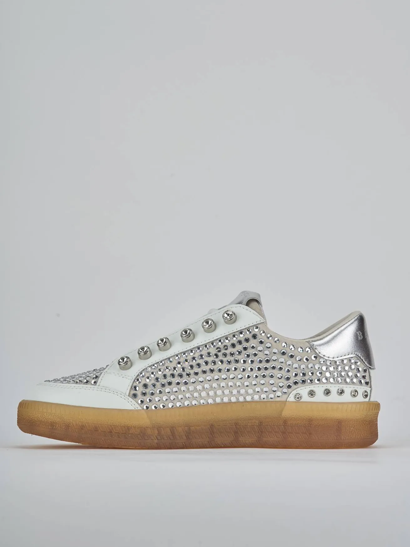 Sneakers pelle bianco