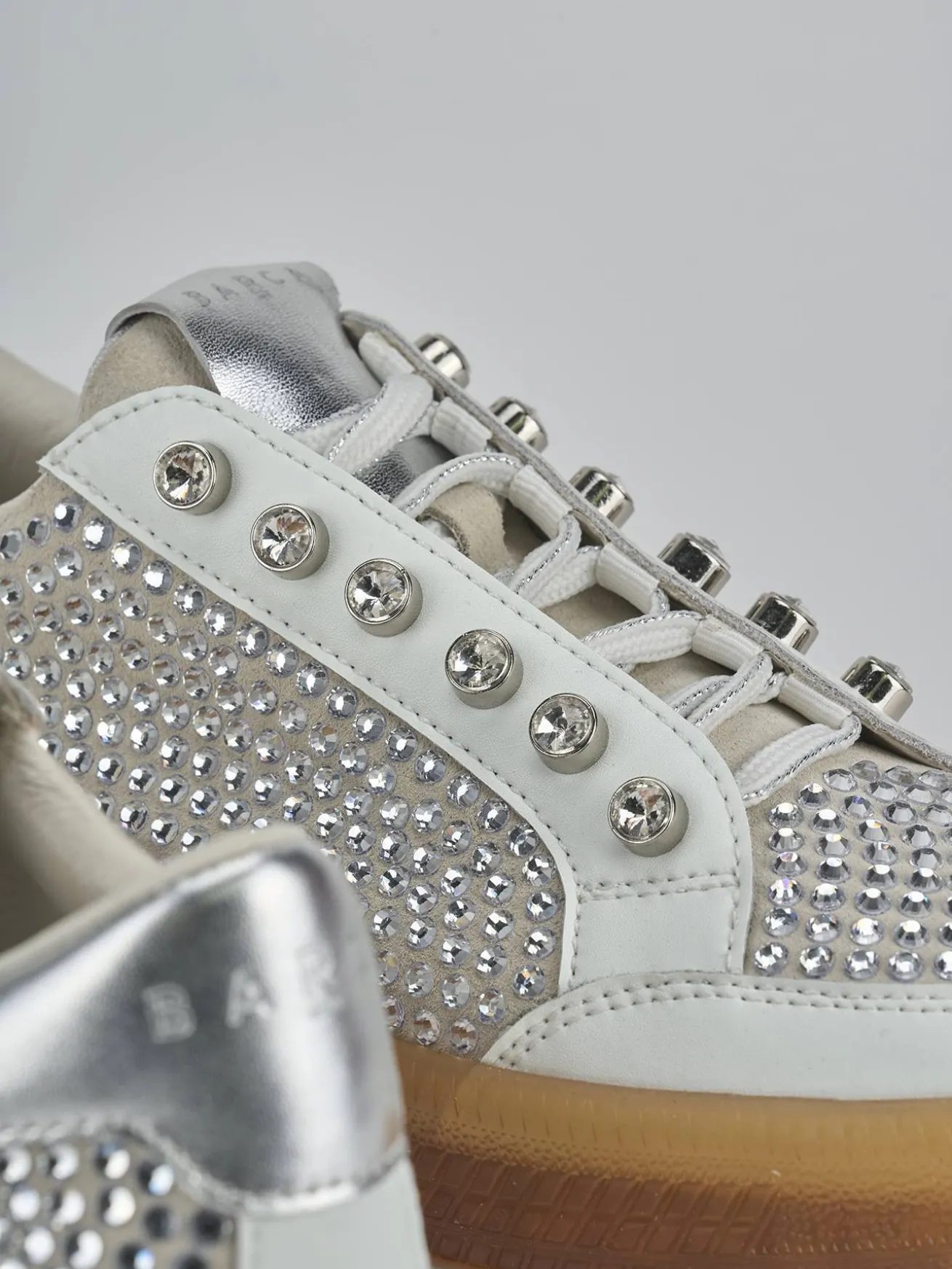 Sneakers pelle bianco