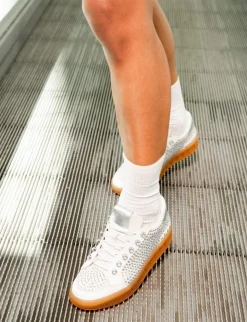 Sneakers pelle bianco