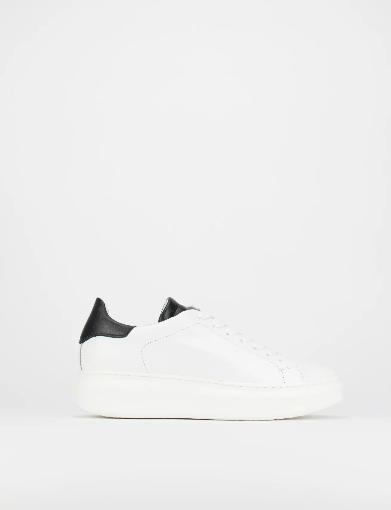 Sneakers pelle bianco