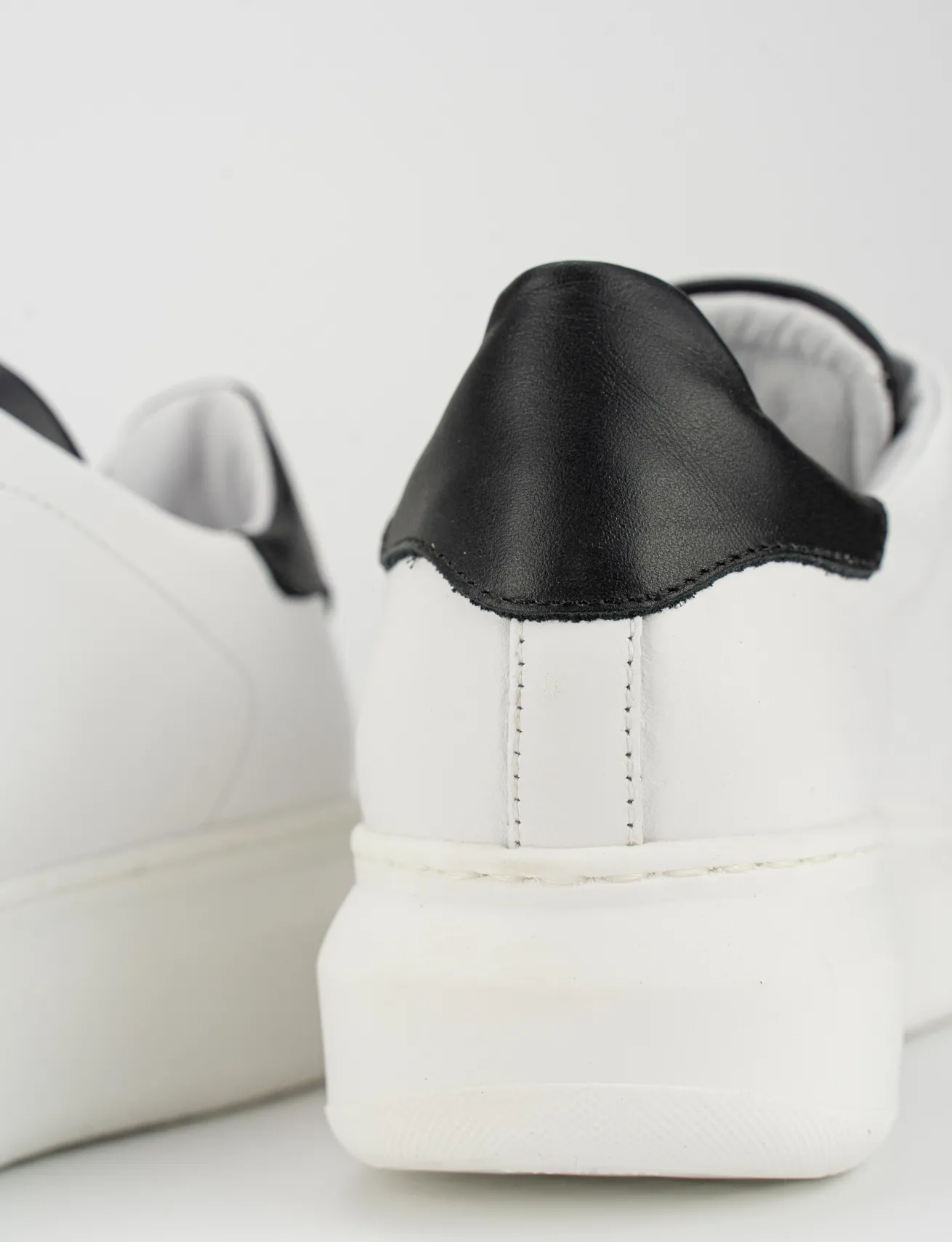 Sneakers pelle bianco