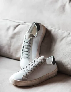 Sneakers pelle bianco