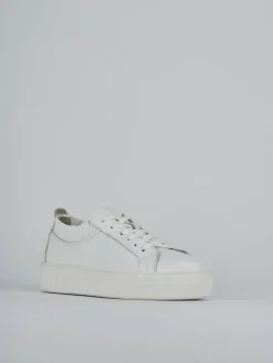 Sneakers pelle bianco