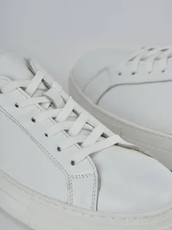 Sneakers pelle bianco