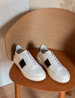 Sneakers pelle bianco