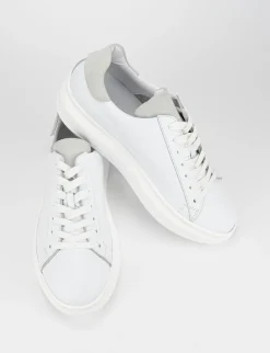 Sneakers pelle bianco