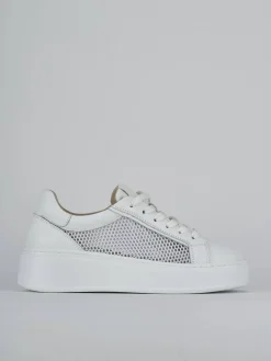 Sneakers pelle bianco