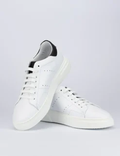 Sneakers pelle bianco
