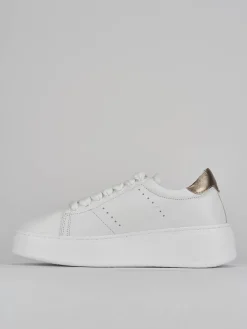 Sneakers pelle bianco