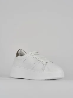 Sneakers pelle bianco