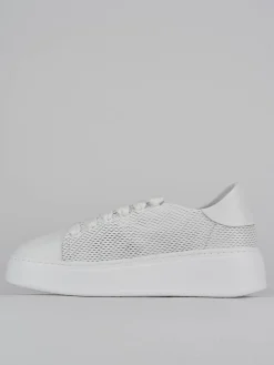 Sneakers pelle bianco