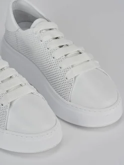 Sneakers pelle bianco