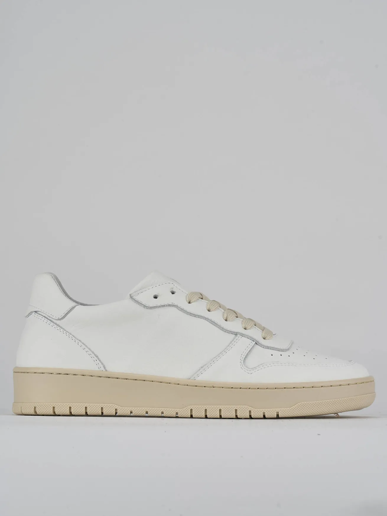 Sneakers pelle bianco