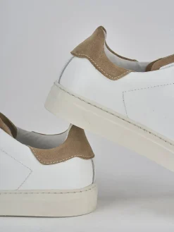 Sneakers pelle bianco