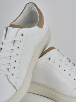 Sneakers pelle bianco
