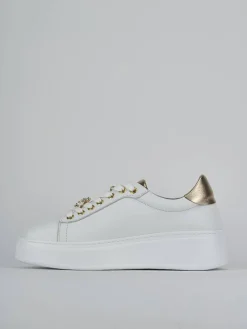 Sneakers pelle bianco