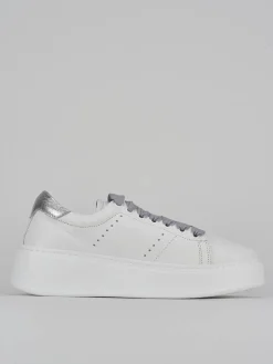 Sneakers pelle bianco