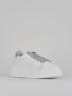 Sneakers pelle bianco