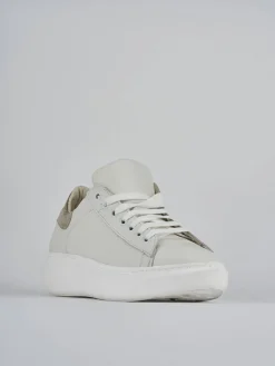 Sneakers pelle bianco