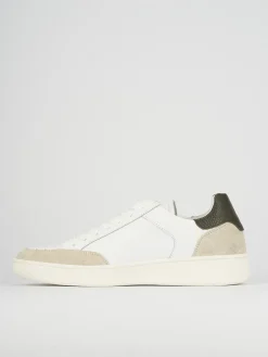 Sneakers pelle bianco