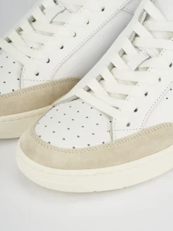 Sneakers pelle bianco