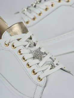 Sneakers pelle bianco