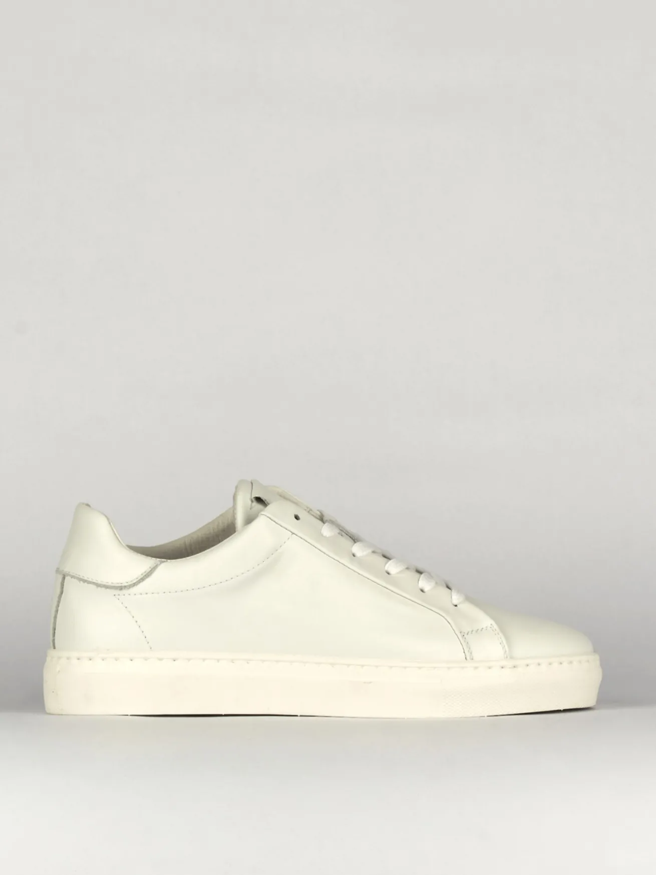 Sneakers pelle bianco