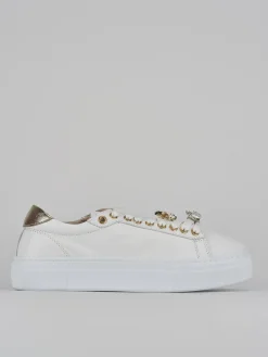 Sneakers pelle bianco