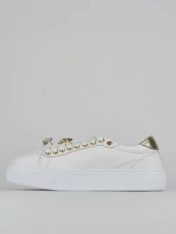 Sneakers pelle bianco