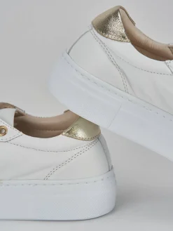 Sneakers pelle bianco