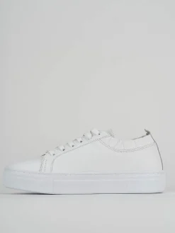 Sneakers pelle bianco