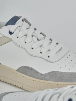 Sneakers pelle bianco