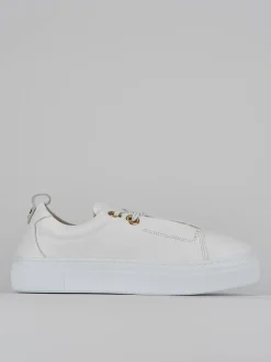 Sneakers pelle bianco