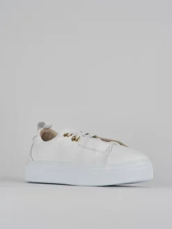 Sneakers pelle bianco