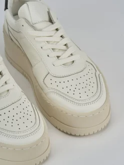 Sneakers pelle bianco