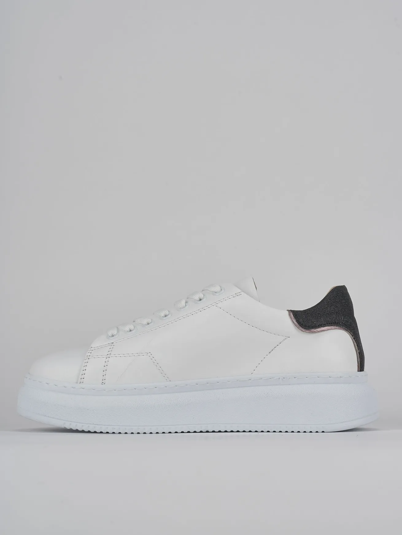 Sneakers pelle bianco