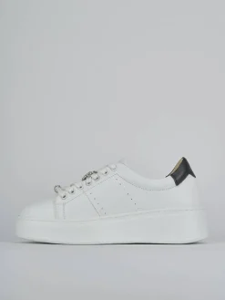 Sneakers pelle bianco