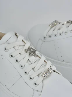 Sneakers pelle bianco