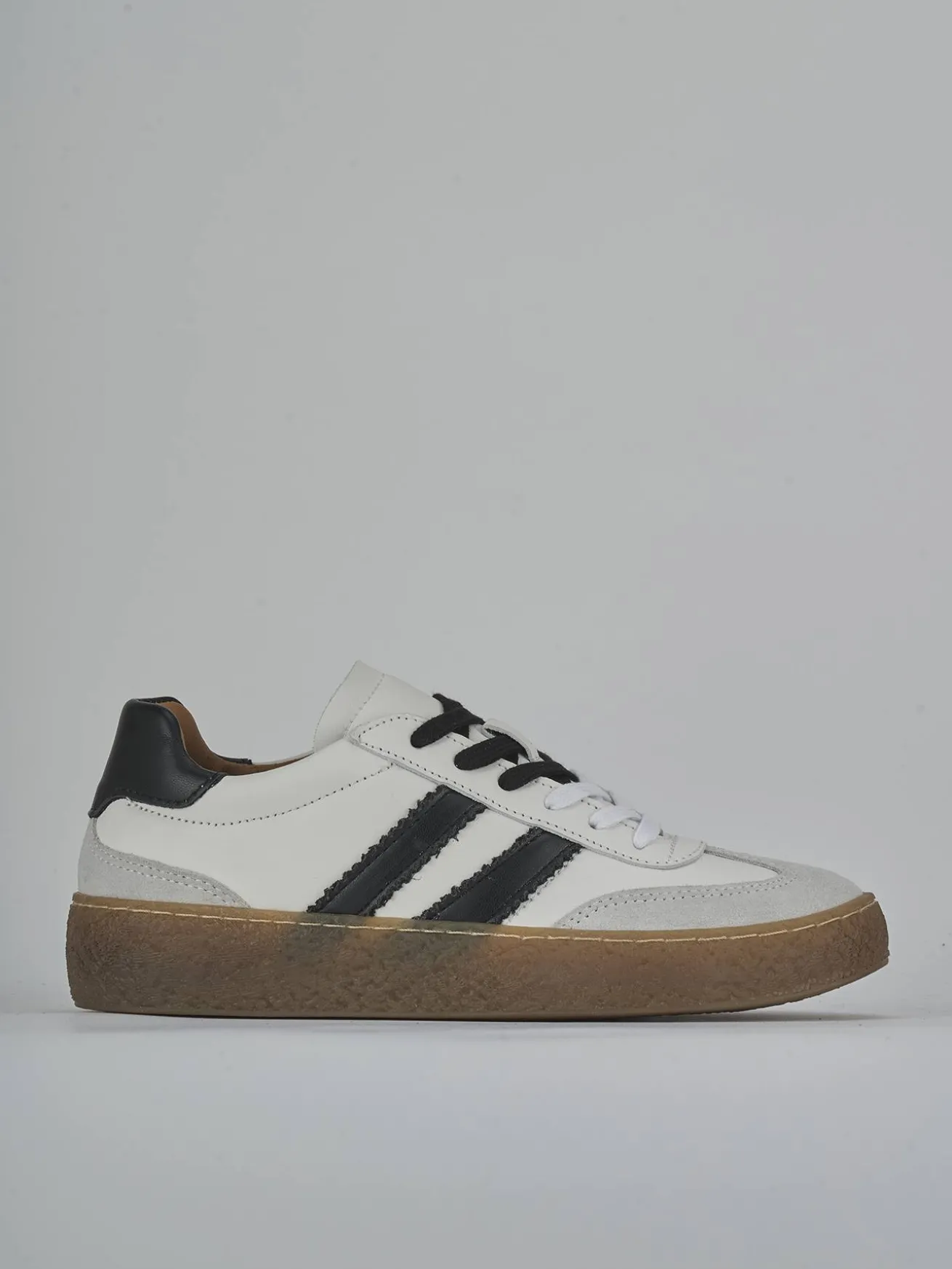 Sneakers pelle bianco