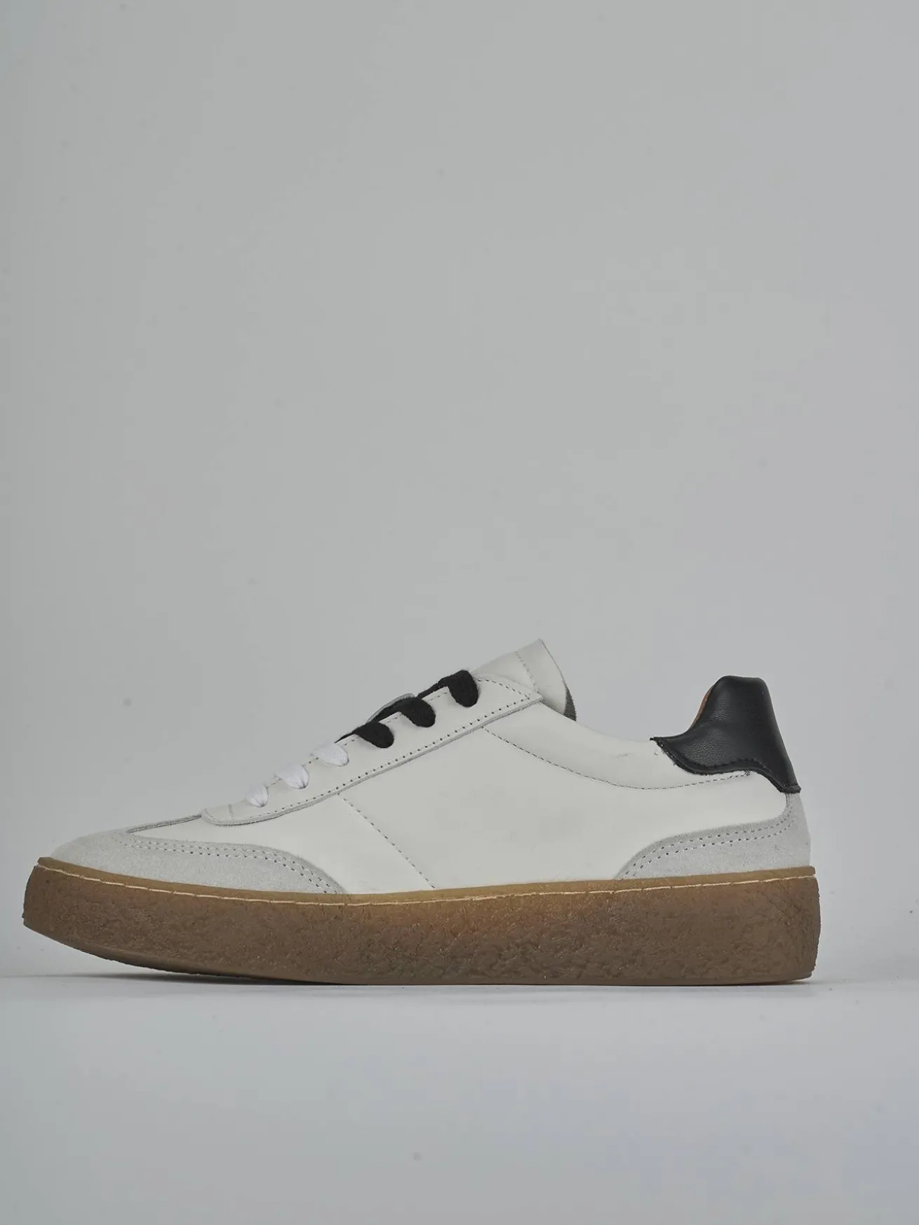 Sneakers pelle bianco
