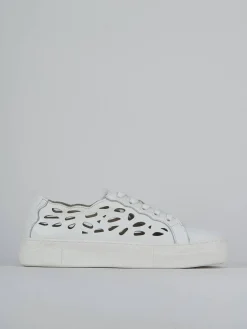 Sneakers pelle bianco