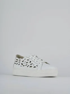 Sneakers pelle bianco