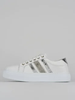 Sneakers pelle bianco