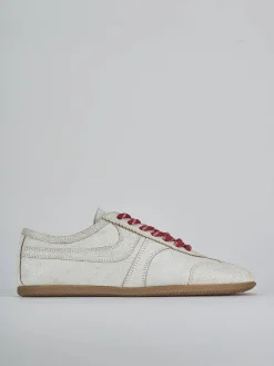 Sneakers pelle bianco