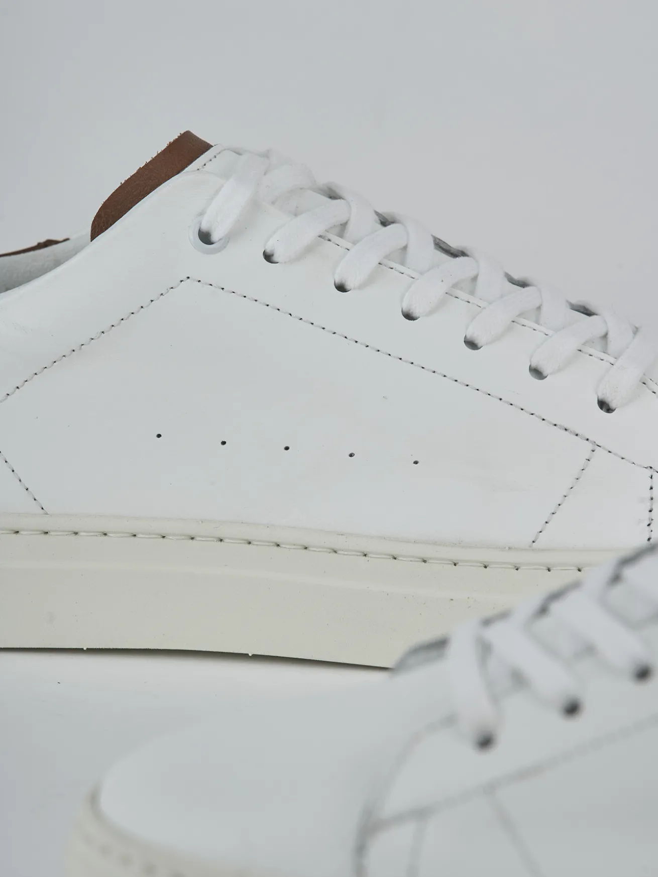 Sneakers pelle bianco
