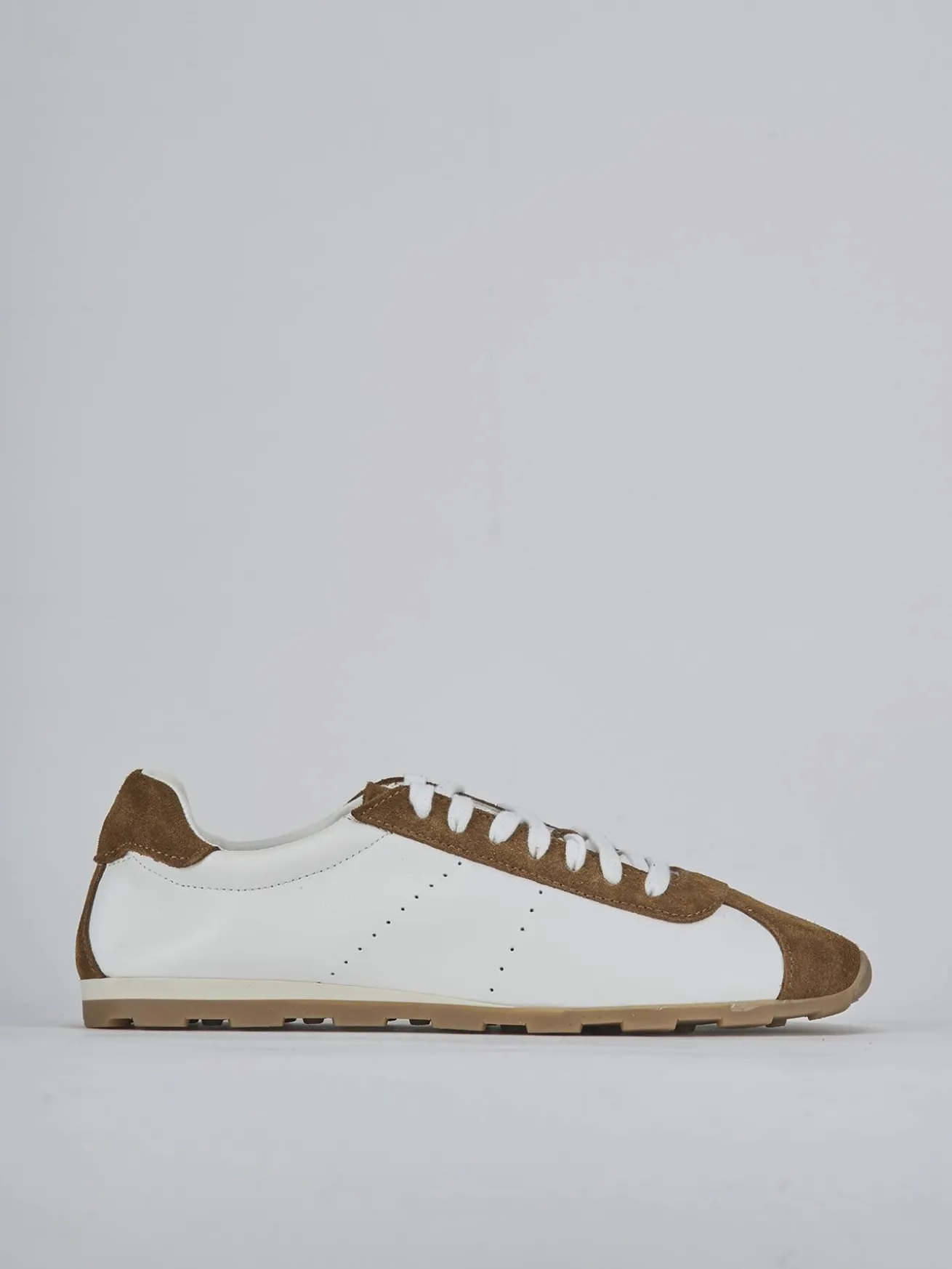 Sneakers pelle bianco