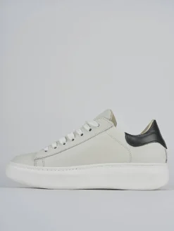 Sneakers pelle bianco
