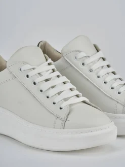 Sneakers pelle bianco